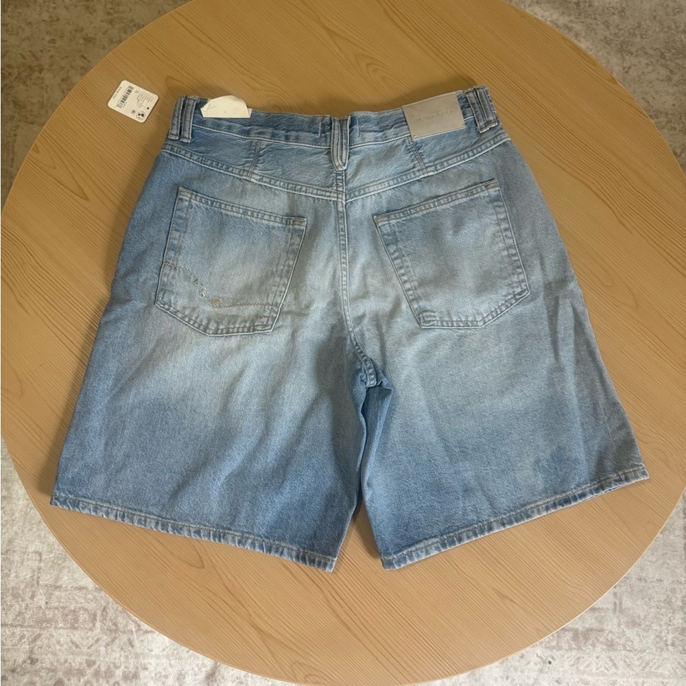 Free People Montana Denim Shorts Cowgirl Blues Size 29 NWT - Picture 5 of 10
